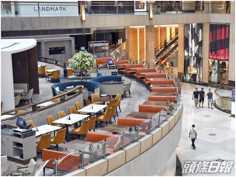 有確診患者曾到置地廣場。資料圖片