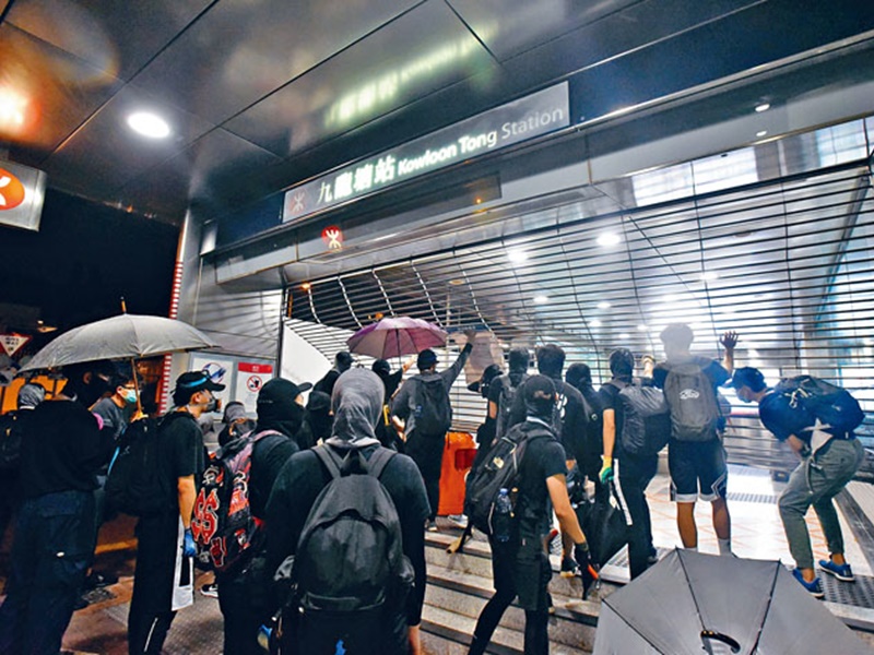 反修例風波持續不斷。資料圖片