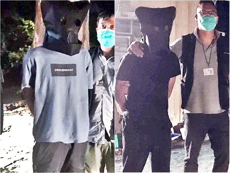 2名被捕男子。警方圖片