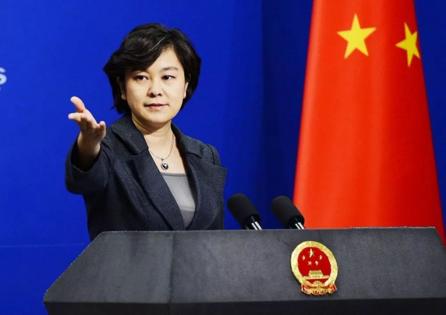 華春瑩反擊,籲美軍開放生化武器基地。網圖