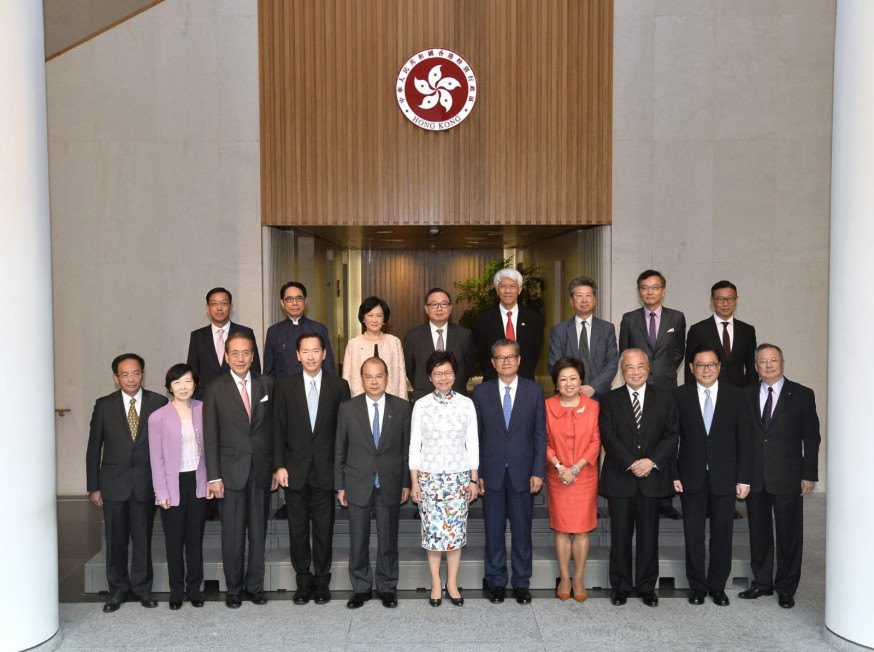 全體行政會議非官守議員減薪1成。資料圖片