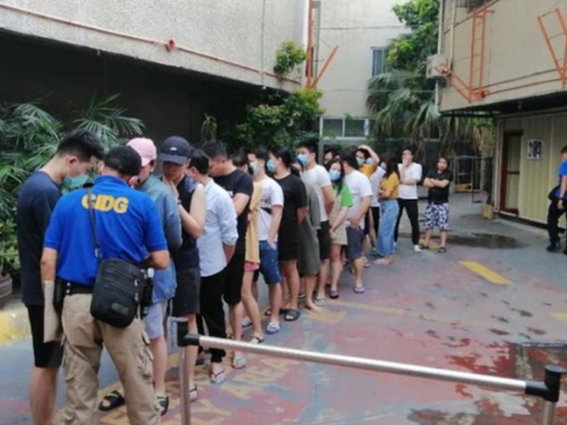 菲律賓警方逮捕90名中國人,涉非法開設網上賭博中心。(網圖)