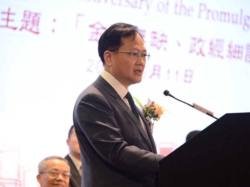 中聯辦副主任陳冬已經升任中聯辦黨組副書記。資料圖片