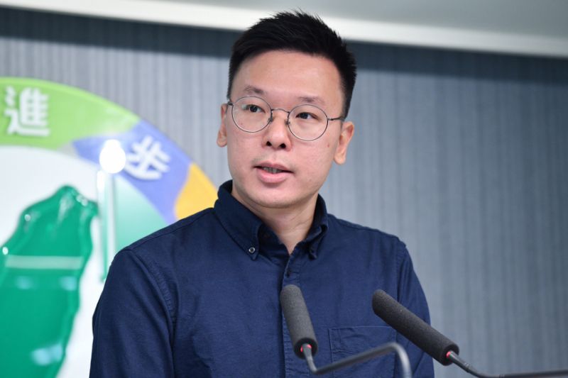 民進黨副秘書長林飛帆。網圖
