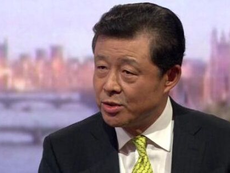 中國駐英大使劉曉明。(網圖)
