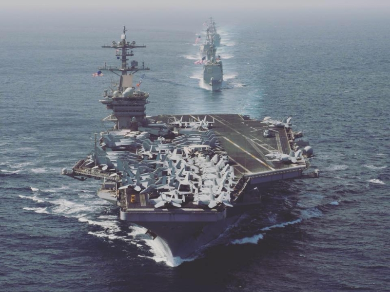 自3月24日艦上出現3名確診水兵後,目前已增至25人確診。(資料圖片)