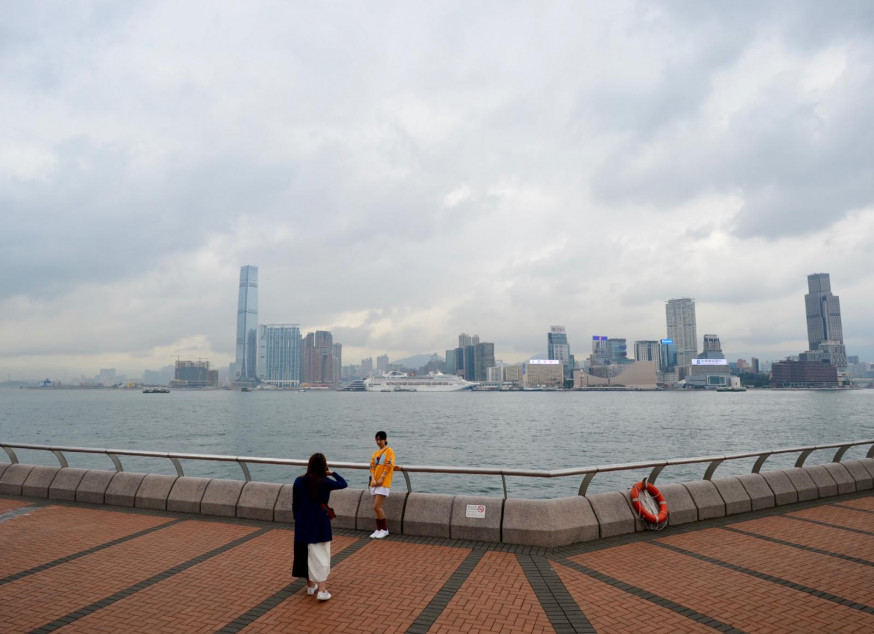 星期一轉涼,下周中後期氣溫進一步下降。
