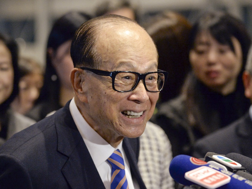 李嘉誠冀立法兼顧三大持份者。資料圖片