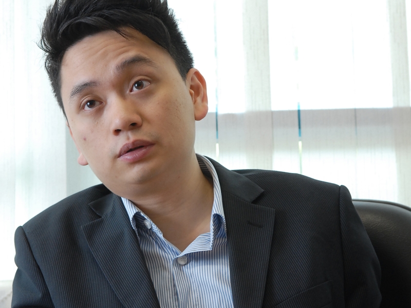 沈旭暉自一四年加入由李澤楷私人名義持有的《信報》。資料圖片