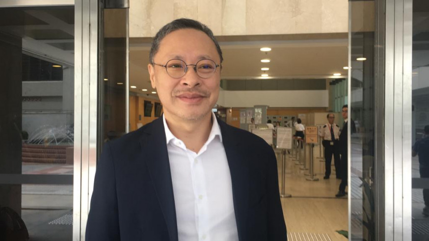 戴耀廷申改保釋條件被拒。劉曉曦攝