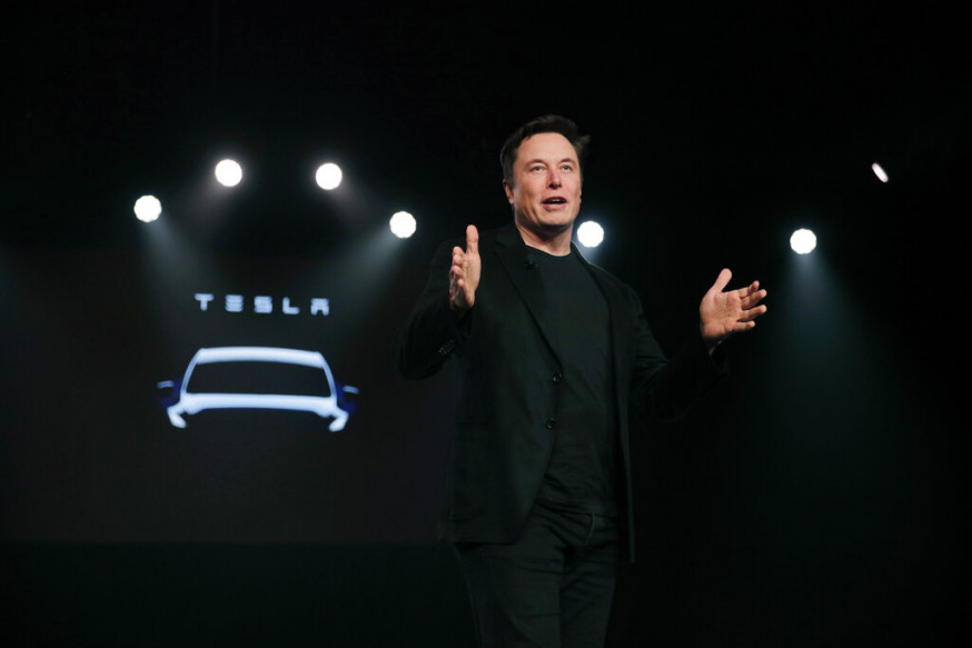 Tesla行政總裁馬斯克(Elon Musk)宣布,歐洲廠房選址為德國柏林。AP