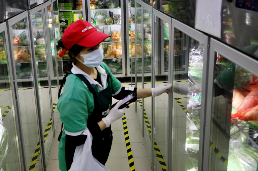 上海增18宗輸入病例。 新華社圖