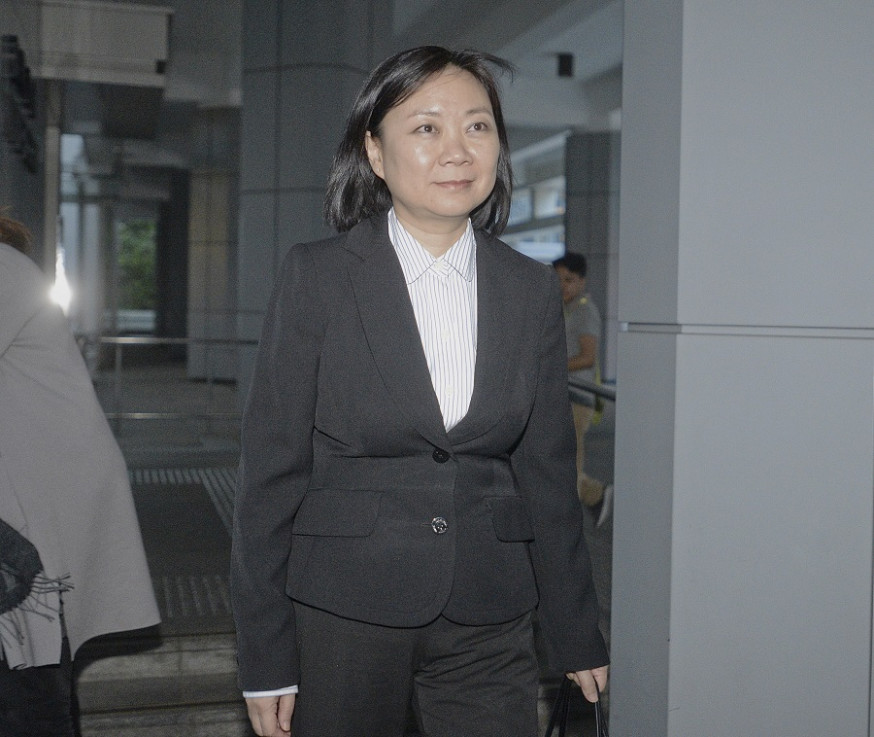 劉倩兒否認是受羅嘉瑞施壓。資料圖片
