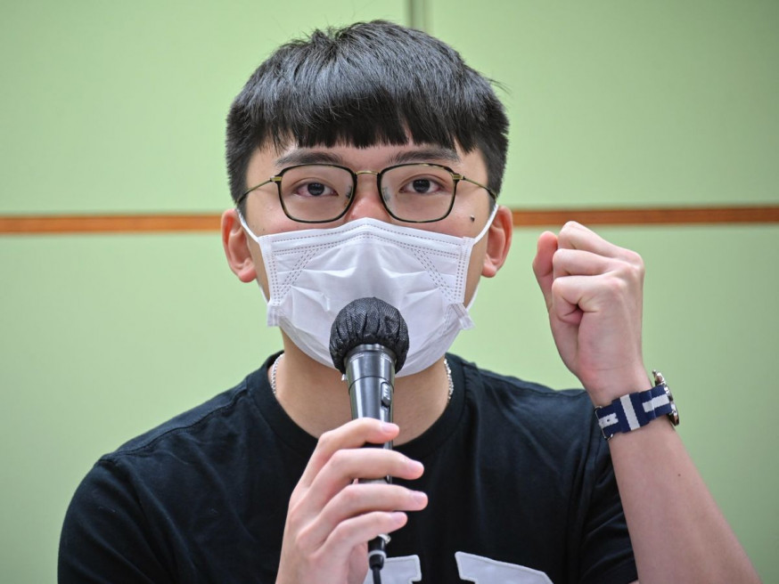 香港眾志證實副主席鄭家朗被海關拘捕。資料圖片