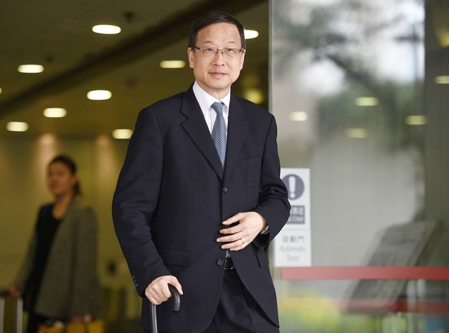 余若海要求法庭臨時暫緩裁定《禁蒙面法》違憲的决定。資料圖片