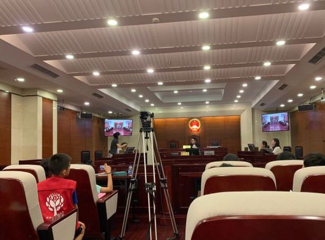 案件昨日在朝陽區法院開審。網圖