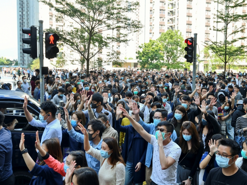 示威者擬發起「大三罷」阻止,包括堵路等。