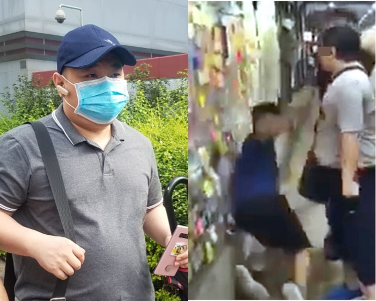 被告黃堅海涉嫌襲撃2名男子。