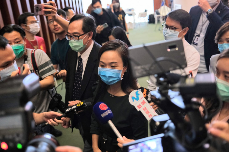 陳凱欣指,會參考法律意見研究下一步行動。