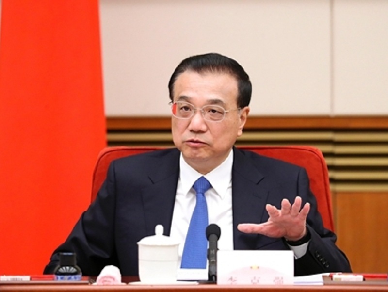李克強主持會議,強調要做好「無症狀患者」防控工作。資料圖片