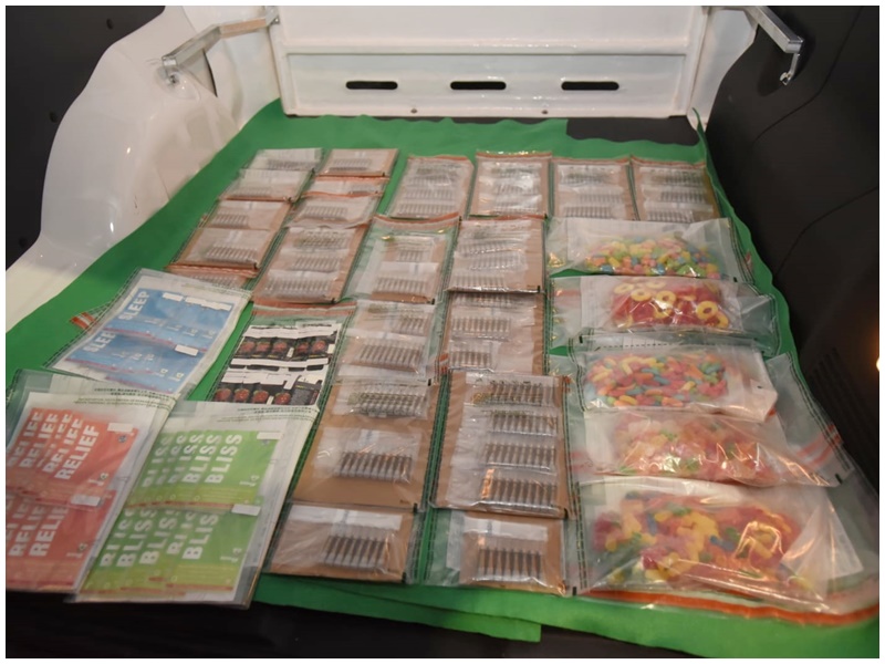 含大麻成份糖果可直接食用。