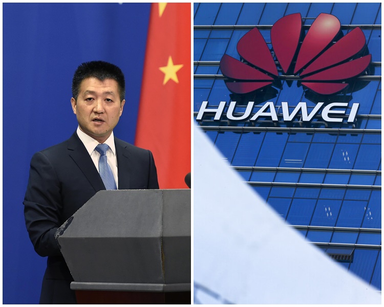 陸慷稱支持中國企業以法律捍衛自己權利;華為強調有能力發展Android。新華社/AP