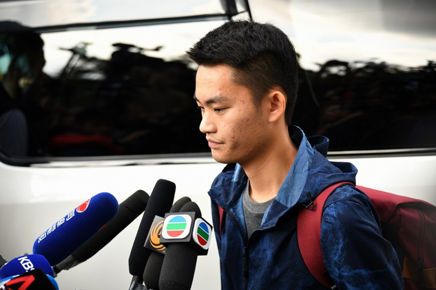 台灣殺人案疑犯陳同佳出獄。