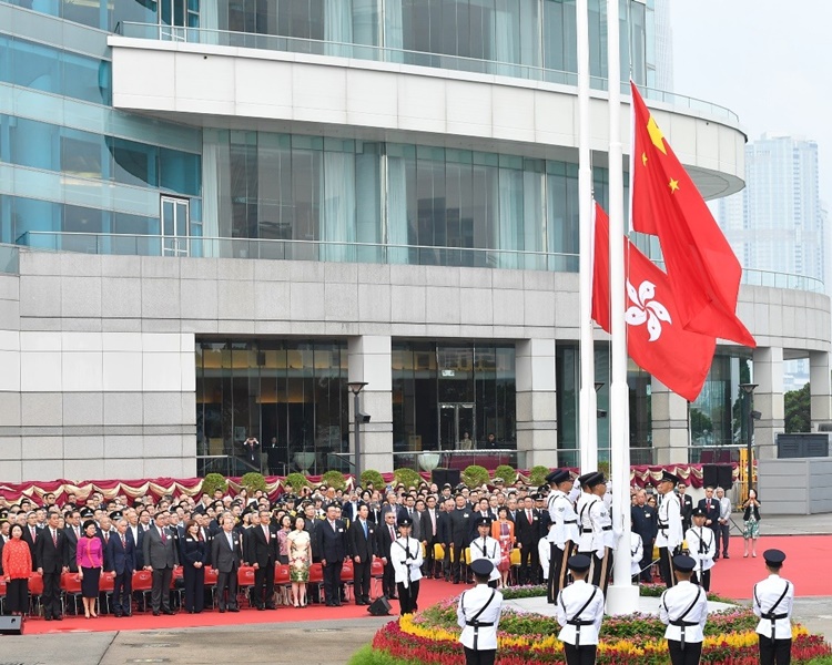 中國駐歐盟使團發言人重申香港事務屬中國內政外國無權干涉。