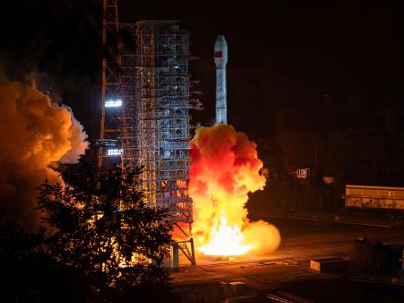 北斗三號今年首「雙星發射」成功。(網圖)