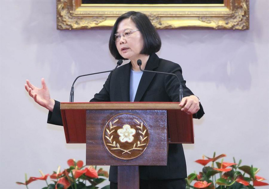 蔡英文指歡迎在大陸台商回流。網上圖片