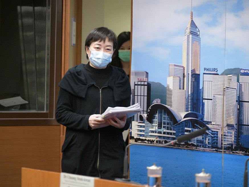 衛生防護中心傳染病處主任張竹君