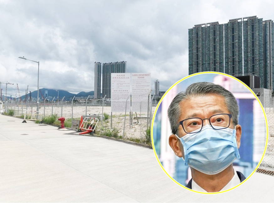 陳茂波指,會考慮將啟德流標商用地轉為住宅用地。資料圖片