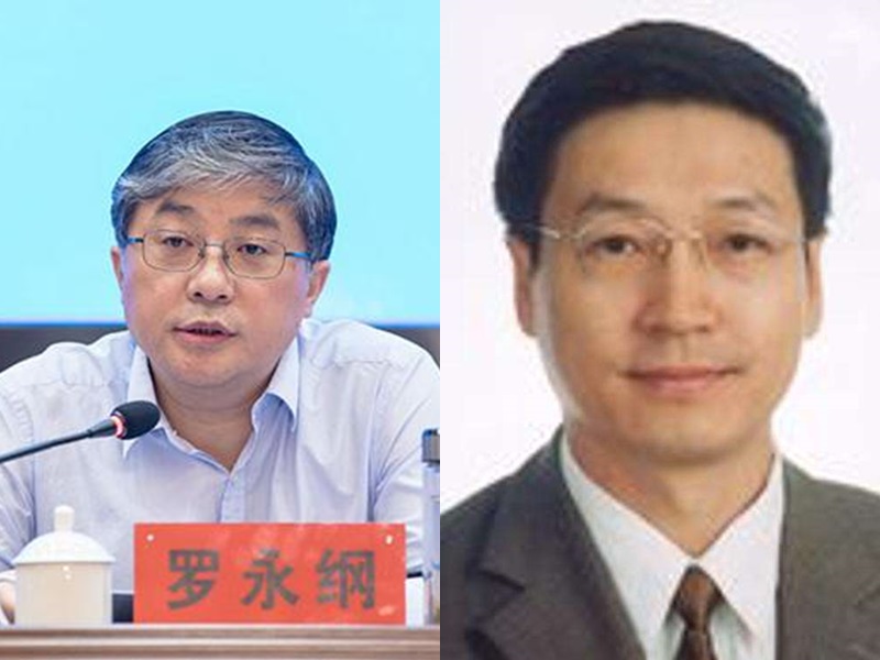 羅永綱(左)取代孫達(右)做澳門中聯辦副主任。網圖