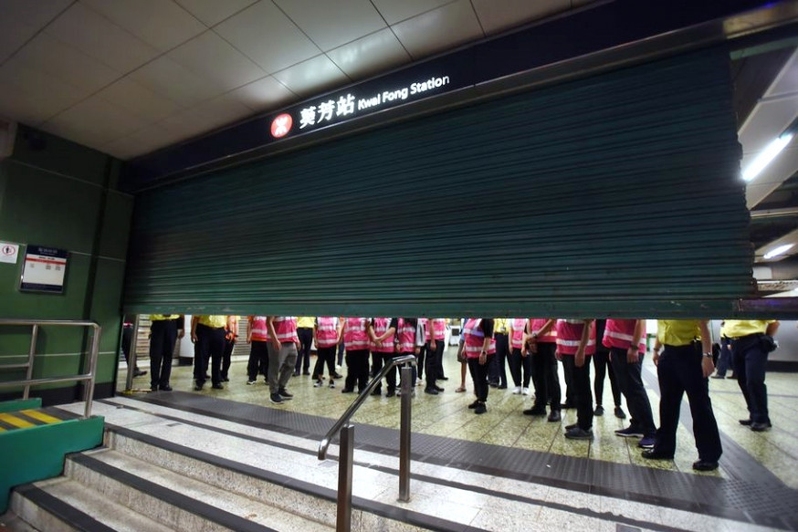港鐵的臨時禁制令有效至本周五(8月30日),港鐵需於周五到庭為該禁令申請延期。資料圖片