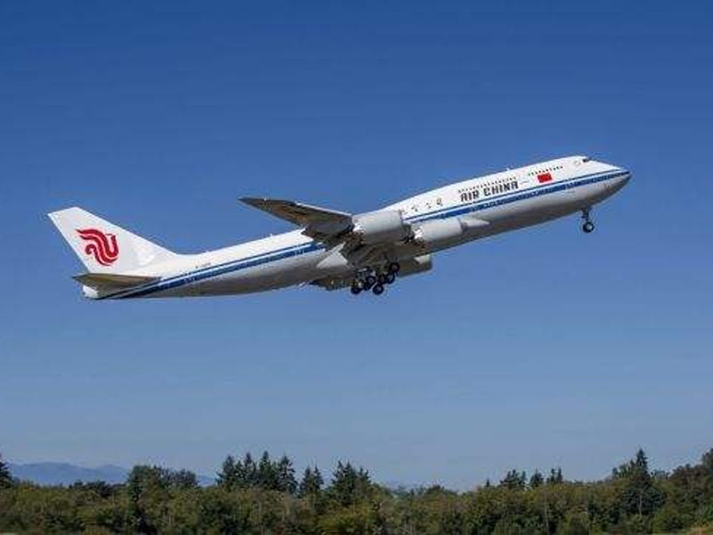 由華盛頓起飛的國航客機遇鳥擊引擎起火需要返航。(資料圖片)
