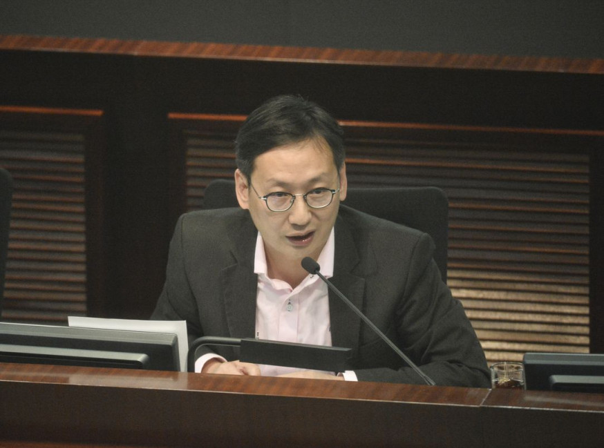 柯創盛指,超額認購是意料中事。資料圖片
