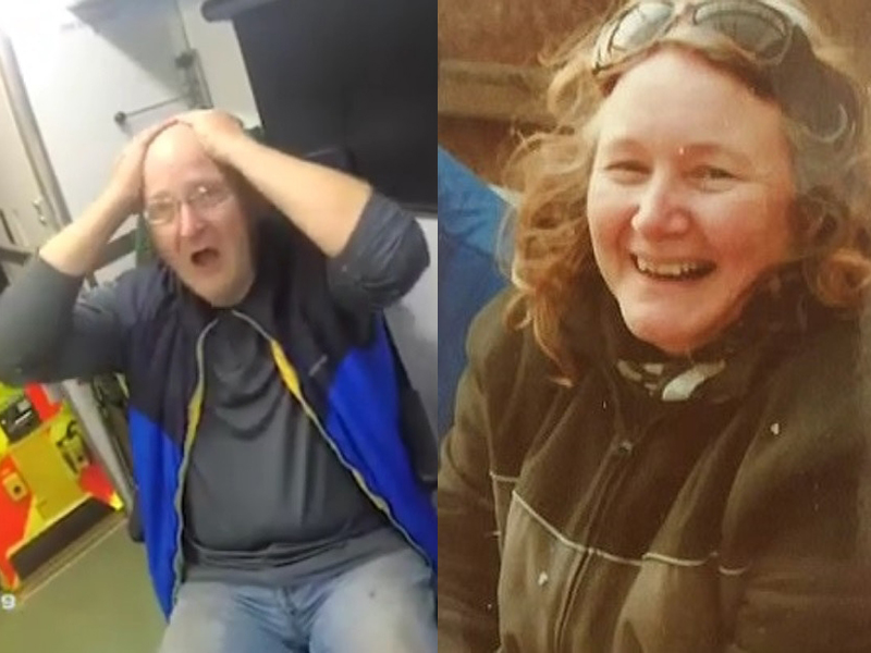 男子龐佩特(David Pomfret)因忍受不妻子的辱罵,遂以鐵筆殺妻,報警後七情上面,表現得傷心欲絕。(網圖)