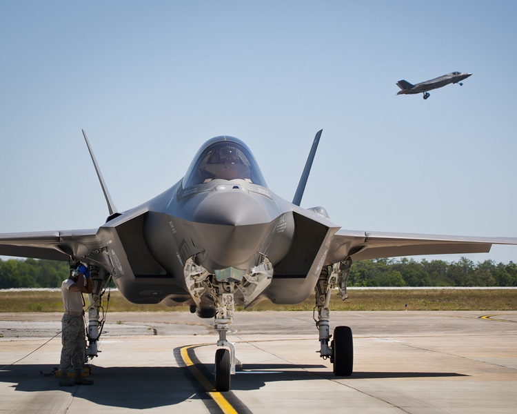 美國「F-35」先進戰機。網圖
