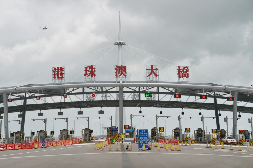 港珠澳大橋。 資料圖片