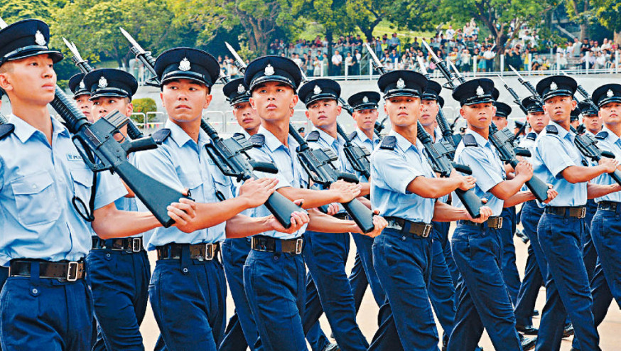 郭蔭庶指警隊需要新血。資料圖片