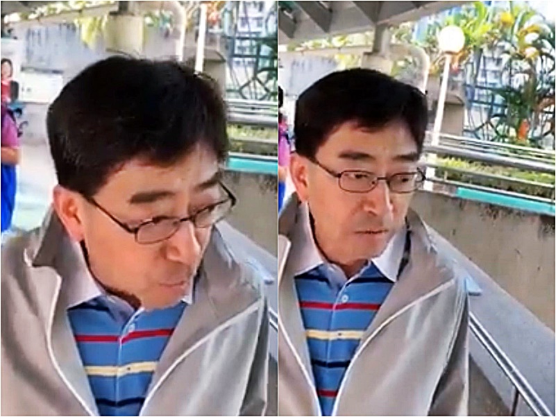 網上流傳高永文回應催淚彈問題,愈講愈勞氣。