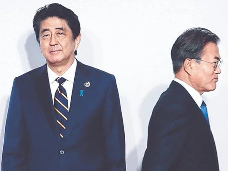 南韓正式將日本剔出容許簡化出口手續的「白名單」。(資料圖片)