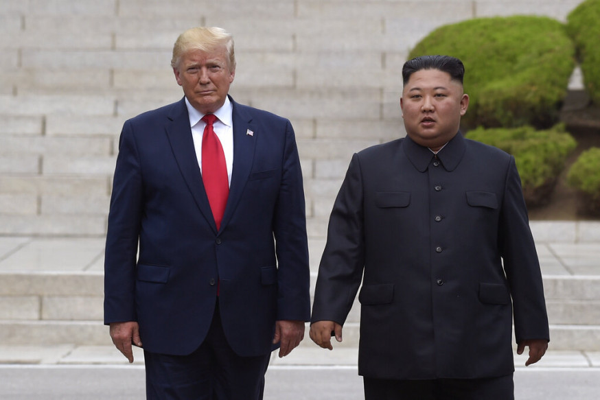 特朗普表明,可能快將和北韓領袖金正恩舉行另一次峰會。 AP