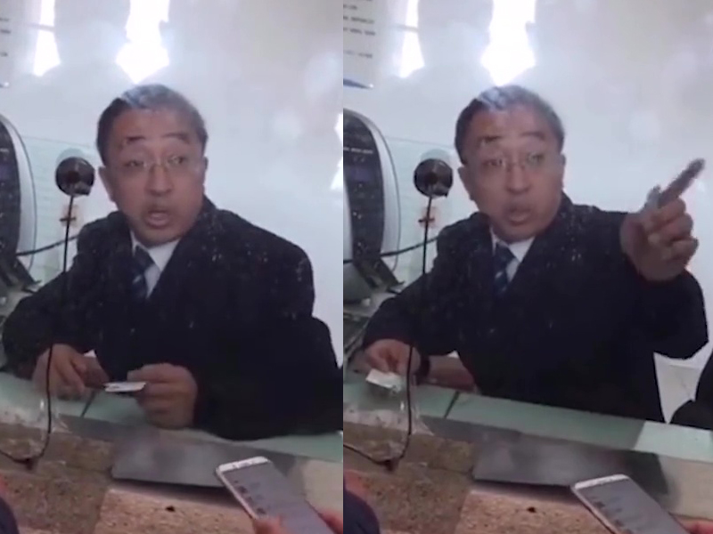 長春西站售票員:看你不排隊就來氣,離我遠點!(網圖)