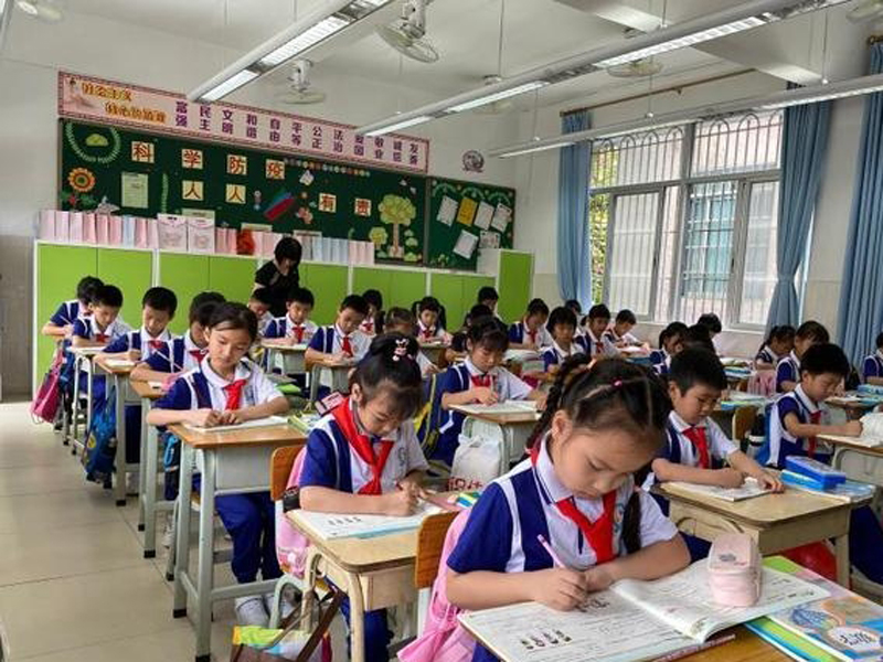 廣州多區中小學師生今起校園內毋須戴口罩。(網圖)