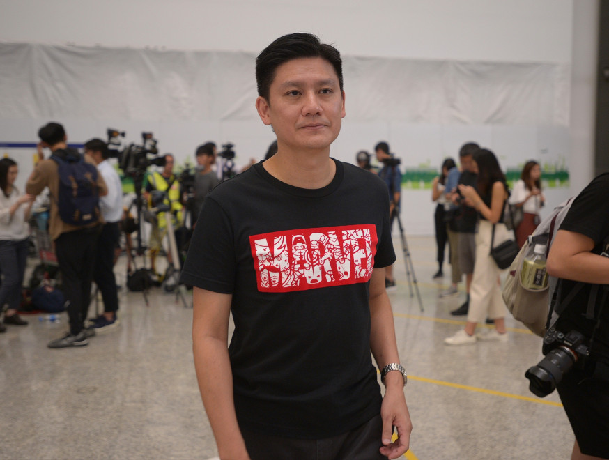 公民黨立法會議員譚文豪向國泰航空請辭,即時生效。資料圖片