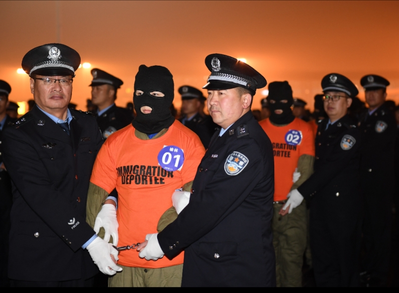 內地今年前十個月已逮捕網絡犯罪嫌疑人逾6.5萬人。(新華社)
