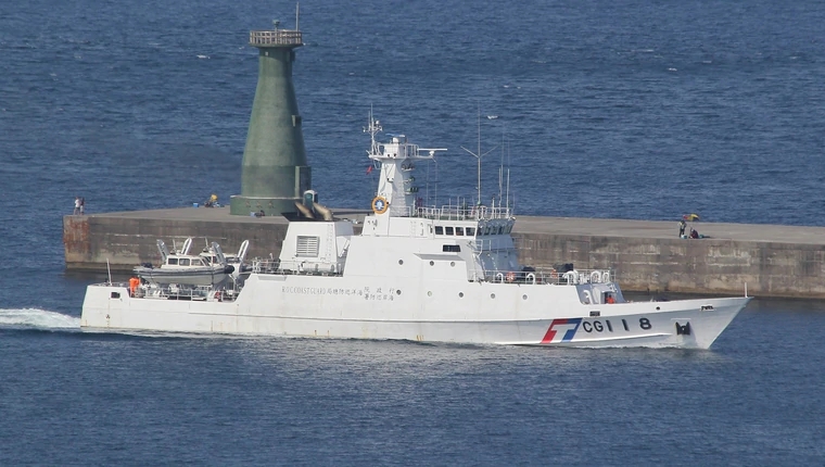 基隆艦。(台灣海巡署圖片)