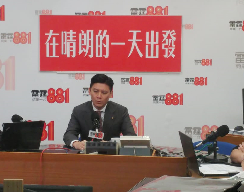 立法會議員譚文豪。