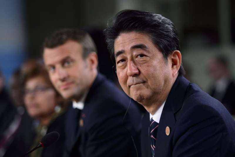 安倍晉三也是七大工業國當中(G7)當中,第二位在位最久的國家領袖。AP